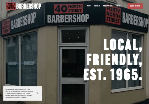 Forty North Street Barber Shop capture - 2024-02-23 19:27:29