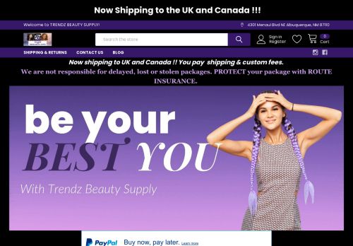 Trendz Beauty Supply capture - 2024-02-24 08:47:10