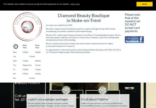 Diamond Beauty Boutique capture - 2024-02-24 09:44:44