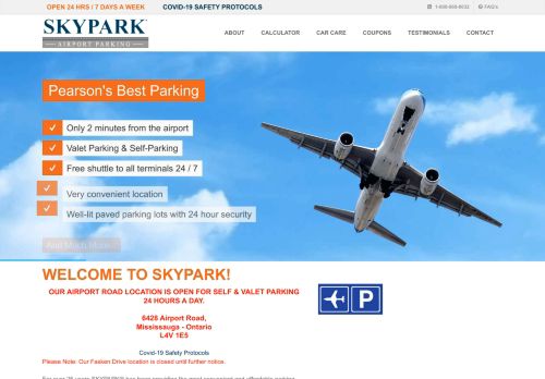 Skypark Airport Parking capture - 2024-02-24 11:00:42