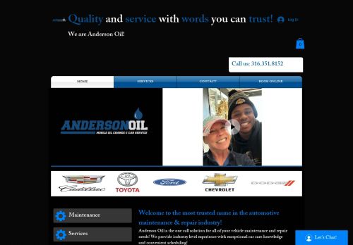 Anderson Mobile Oil capture - 2024-02-24 16:37:53