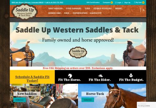 Saddle Up Western Saddle And Tack Shop capture - 2024-02-24 18:00:15