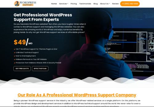 Wordpress Support capture - 2024-02-24 18:30:53