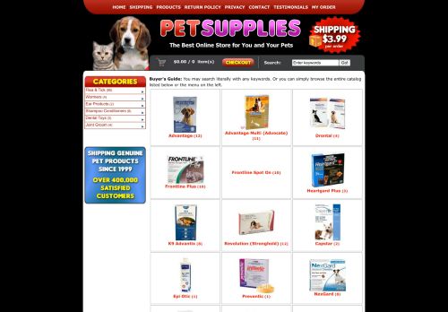 Pet Supply Express capture - 2024-02-24 18:35:33