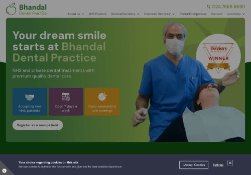 Bhandal Dentistry Practice capture - 2024-02-24 19:34:33