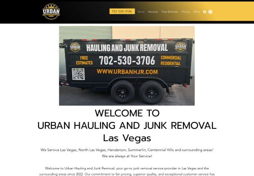 Urban Hauling And Junk Removal capture - 2024-02-25 16:51:18