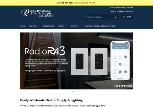 Ready Wholesale Electric Supply And Lighting capture - 2024-02-26 03:22:06