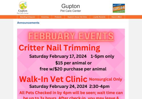 Gupton Pet Care Center capture - 2024-02-26 04:16:24