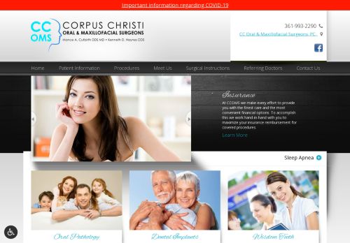 Corpus Christi Oral And Maxillofacial Surgeons capture - 2024-02-26 05:03:30
