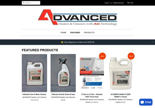 Advanced Sealers and Cleaners capture - 2024-02-27 01:37:12