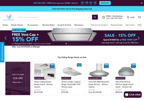 Victory Range Hoods capture - 2024-02-27 07:57:55