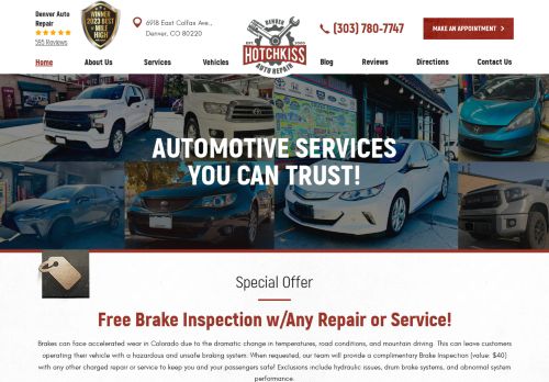 Hotchkiss Auto Repair capture - 2024-02-27 10:57:08