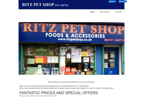 Ritz Pet Shop capture - 2024-02-27 11:25:04