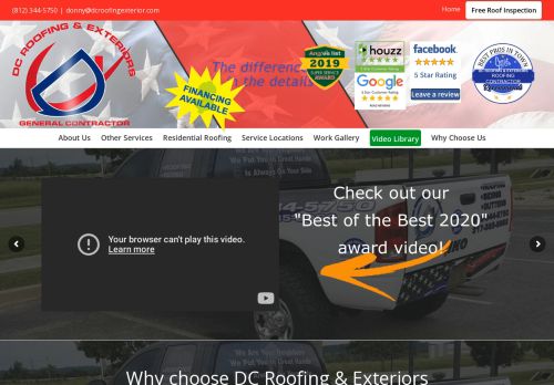Dc Roofing And Exterior capture - 2024-02-29 12:47:20
