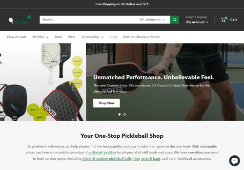 My Pickleball Gear capture - 2024-02-29 17:49:04