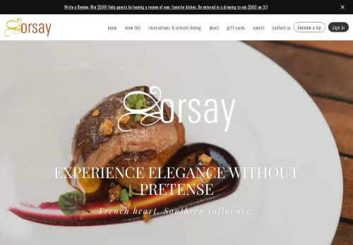 Restaurant Orsay capture - 2024-02-29 17:51:54