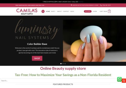 Camilas Beauty Supply capture - 2024-02-29 18:49:35