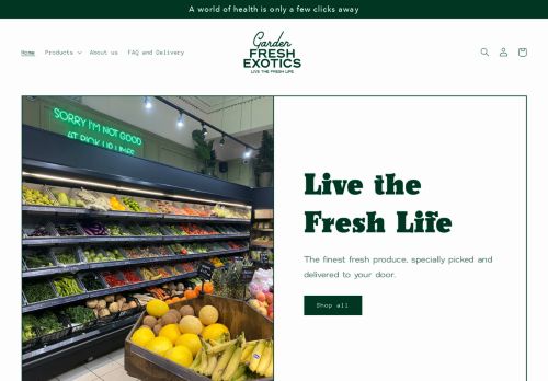 Garden Fresh Exotics capture - 2024-03-01 01:37:56