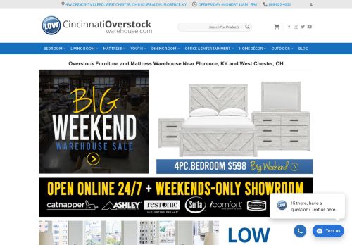 Cincinnati Overstock Warehouse capture - 2024-03-01 20:38:19