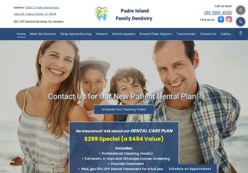 Padre Island Dentistry capture - 2024-03-02 03:01:23