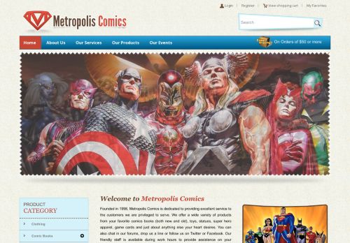 Metropolis Comics capture - 2024-03-02 10:31:39