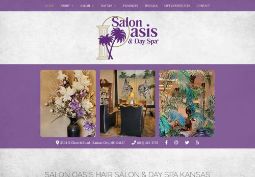 Salon Oasis And Day Spa capture - 2024-03-02 12:59:54