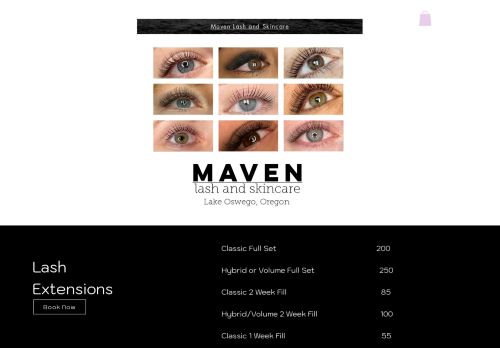 Maven Lash And Skincare capture - 2024-03-02 17:30:18