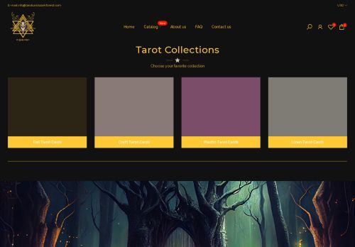 Tarot Cards Dark Forest capture - 2024-03-02 18:24:15