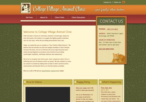 College Village Animal Clinic capture - 2024-03-02 22:18:37