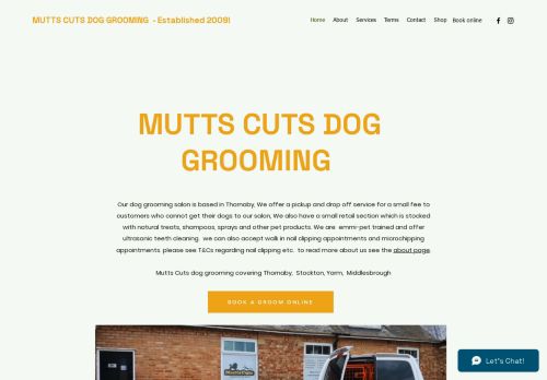 Mutts Cuts Dog Grooming capture - 2024-03-02 23:13:17