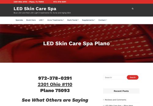 Led Skin Care Spa capture - 2024-03-03 00:35:23