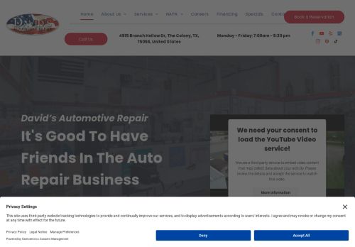 Davids Automotive Repair capture - 2024-03-03 01:54:27