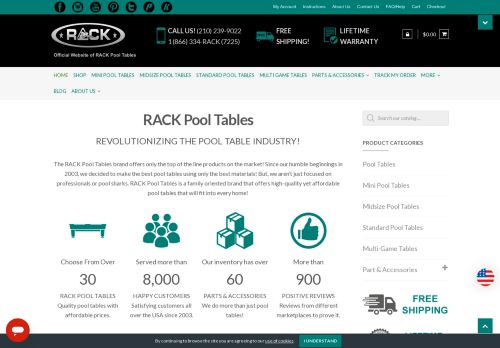 Rack Pool Tables capture - 2024-03-03 08:46:52