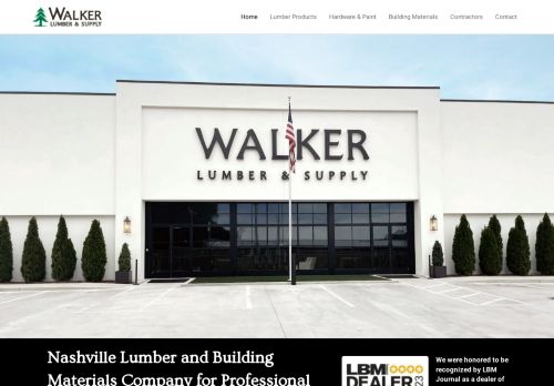 Walker Lumber And Supply capture - 2024-03-03 14:00:52
