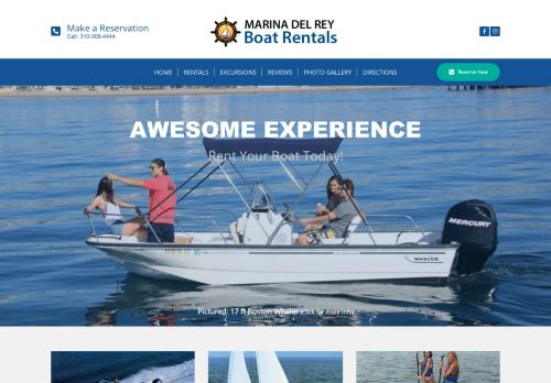 Marina Del Rey Boat Rentals capture - 2024-03-05 14:32:44