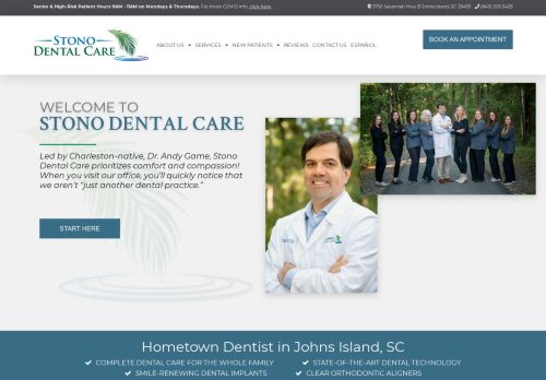 Stono Dental Care capture - 2024-03-05 17:31:34