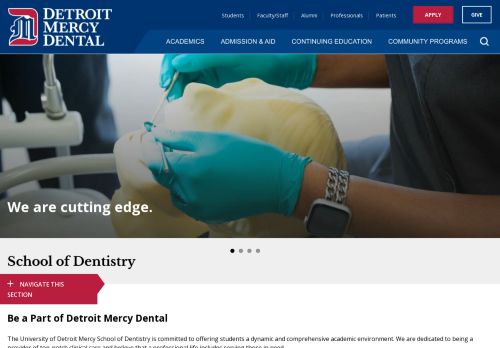 Detroit Mercy Dental capture - 2024-03-06 01:59:45
