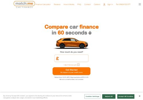 Match Me Car Finance capture - 2024-03-06 02:52:14