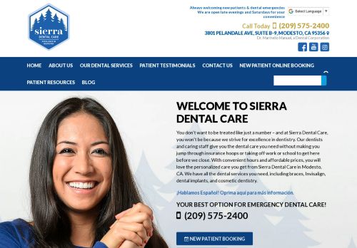 Sierra Dental Care capture - 2024-03-06 15:35:00