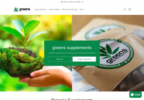 Greens Supplements capture - 2024-03-06 17:06:32