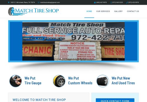 Match Tire Shop capture - 2024-03-07 01:34:15