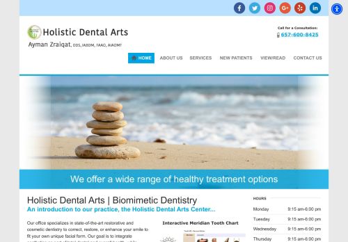 Holistic Dental Arts Center capture - 2024-03-07 06:08:53
