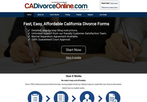 Ca Divorce Online capture - 2024-03-07 08:22:01