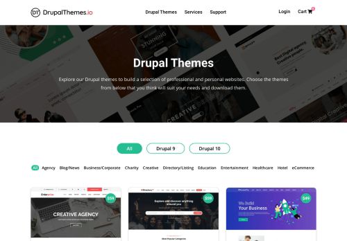 Drupal Themes capture - 2024-03-07 11:24:13