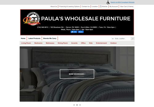 Paulas Wholesale Furniture capture - 2024-03-07 16:55:41