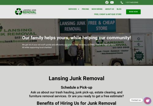 Lansing Junk Removal capture - 2024-03-07 23:27:18