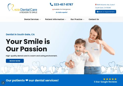 Reza Dental Care capture - 2024-03-08 03:28:21
