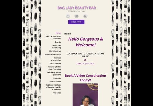 Bag Lady Beauty Bar capture - 2024-03-08 19:57:47