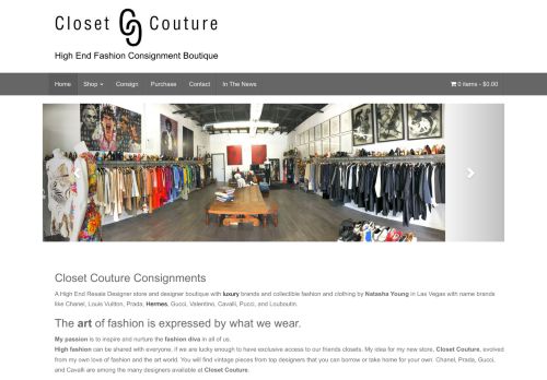 Closet Couture Consignments capture - 2024-03-08 20:09:35