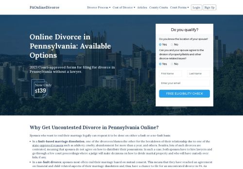 Pa Online Divorce capture - 2024-03-08 22:45:10